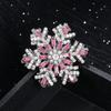 Spilla Fiocco di Neve di Alta Gamma: Spilla Corsage 3D per Abiti e Cappotti