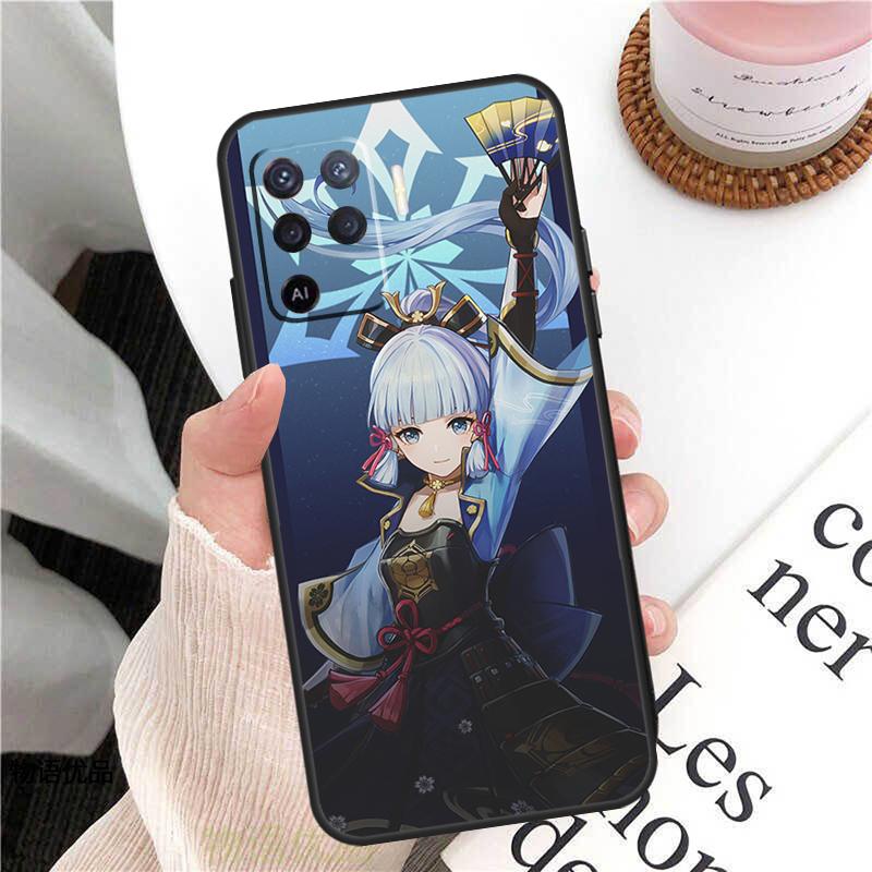 Genshin Impact Kamisato Ayaka Case For Oppo A98 A58 A78 A18 A38 A60 A80 A40 A77 A57 A17 A74 A54 A94 A96 A76 A16 A15 A5 Pro