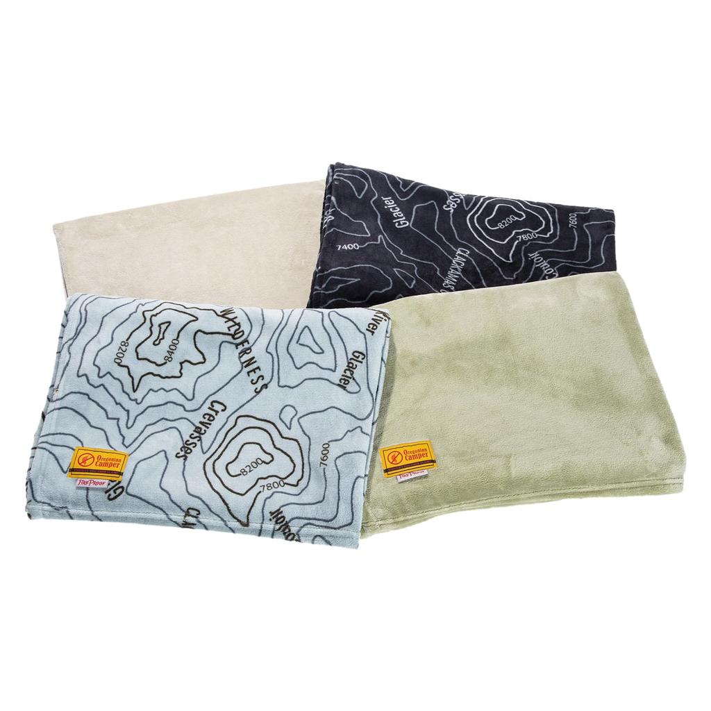 Oregonian Camper Outdoor Fireproof OCFP512TM Blanket, Large, Topomint,