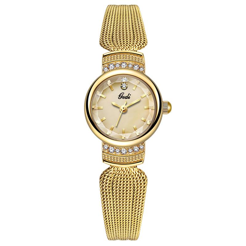 Niche High-End Mesh Belt Watch, Japanese High-Value Candy Watch, Women'S Medieval Fritillary Bracelet Watch