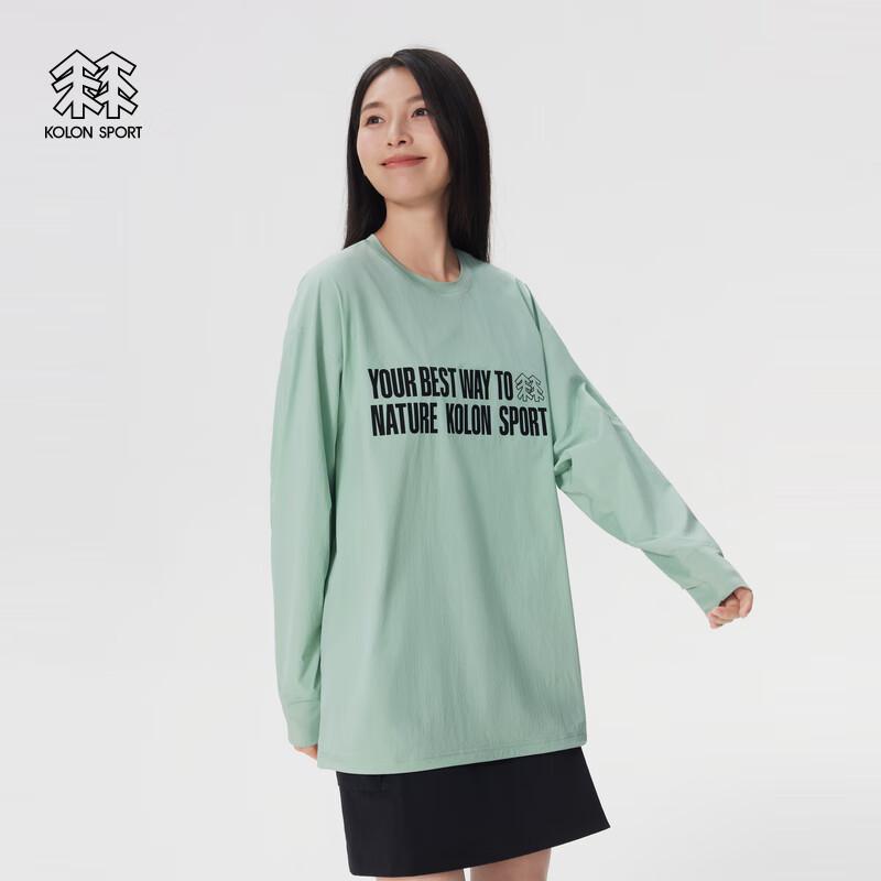 KOLON SPORT Unisex Moisture-Wicking Long-Sleeve T-Shirt