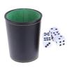 1 Piece Dice Cup High Quality PU Leather Stable Sturdy Comfortable Hand Feeling Dice Cup Tool For Board Games