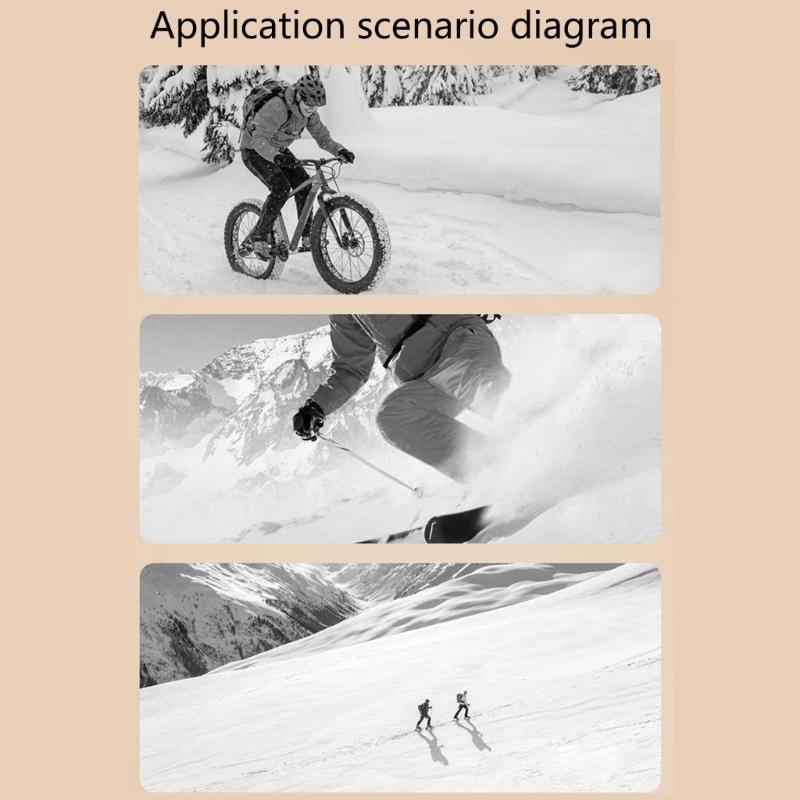 Wiatroodporna Maska na Twarz Oddychająca Osłona Twarzy Zimowy Ocieplacz na Szyję Wiatroodporny