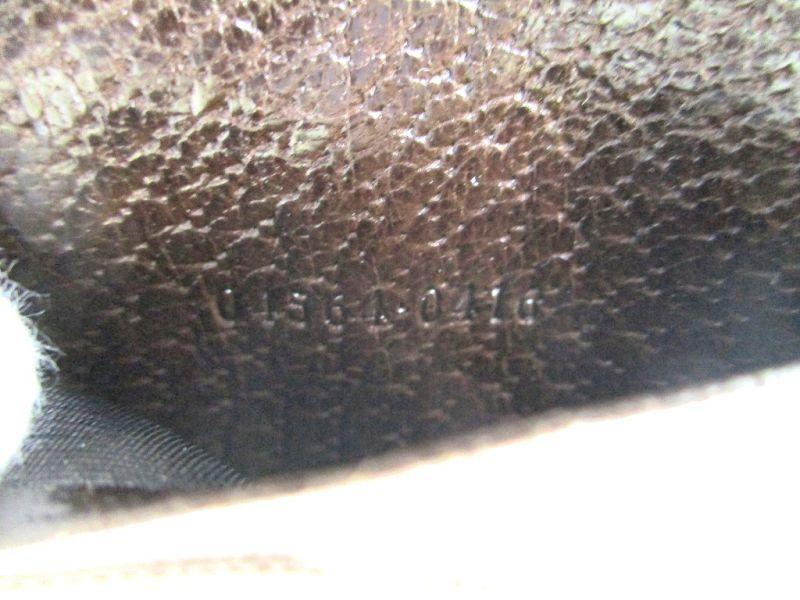 Autentické GUCCI GG hnědé plátno a kůže na klíče 6 obrázků #a006 renovované