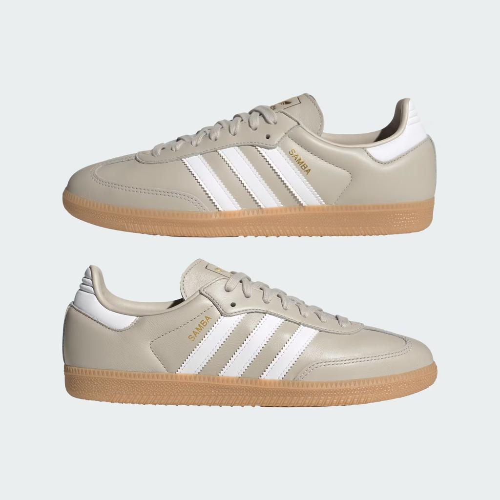 JR0883 Adidas Originals Samba OG Beige Cloud White Gum (Men's)