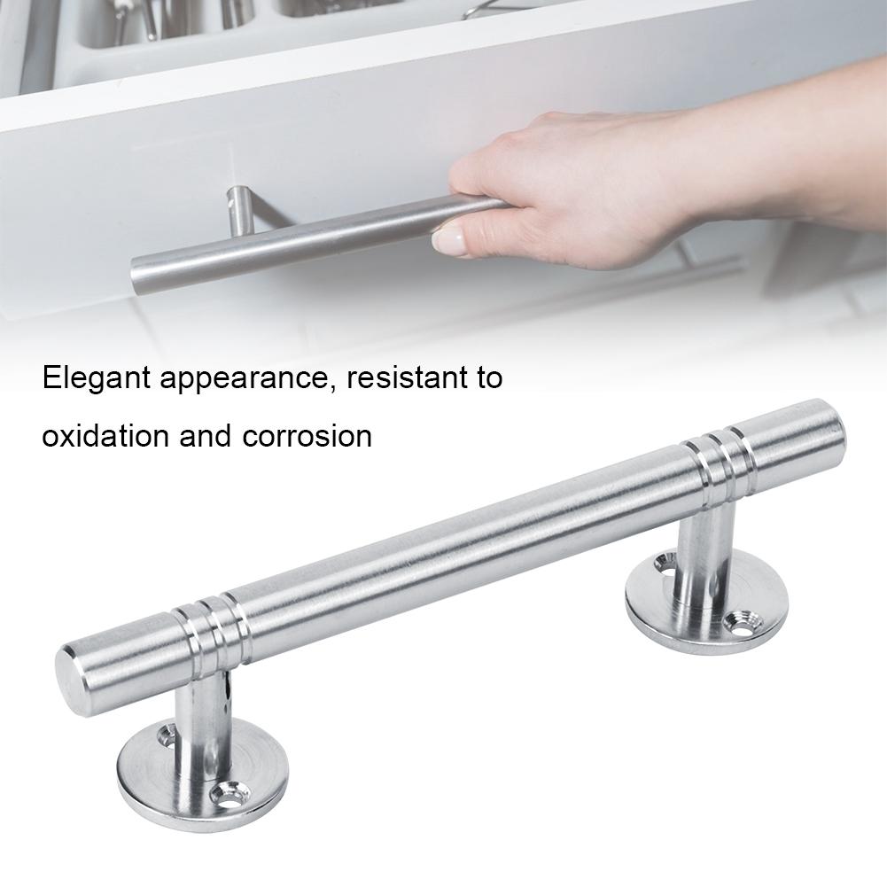 Stainless Steel Column Shape Drawer Cabinet Cupboard Door Handle Door Accessories