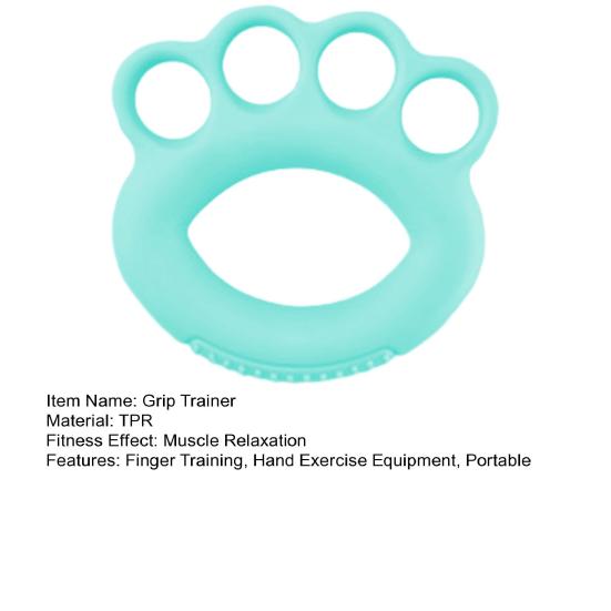 Hand Grip Strengthener Finger Exerciser 10/20/30/40/50/60Lbs Grip Strength Trainer Ring Arthritis Hand Therapy Rehabilitation Workout Equipment