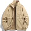 Frühlings- und Herbstjacke Herrenjacke Frühling und Herbst Stehkragenjacke Lässig Übergröße Herrenjacke Herren