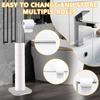 Freestanding Toilet Roll Holders Stainless Steel Toilet Paper Stand Rustproof Toilet Paper Issue Roll Holder Stand for Bathroom