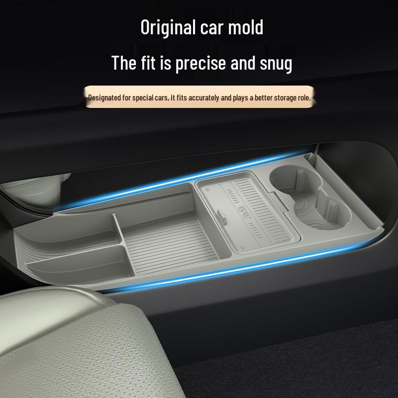 Eco-Friendly Storage Box for 26 Chery QQ3EV Models - Center Console Glasses and Car Accessory Organizer