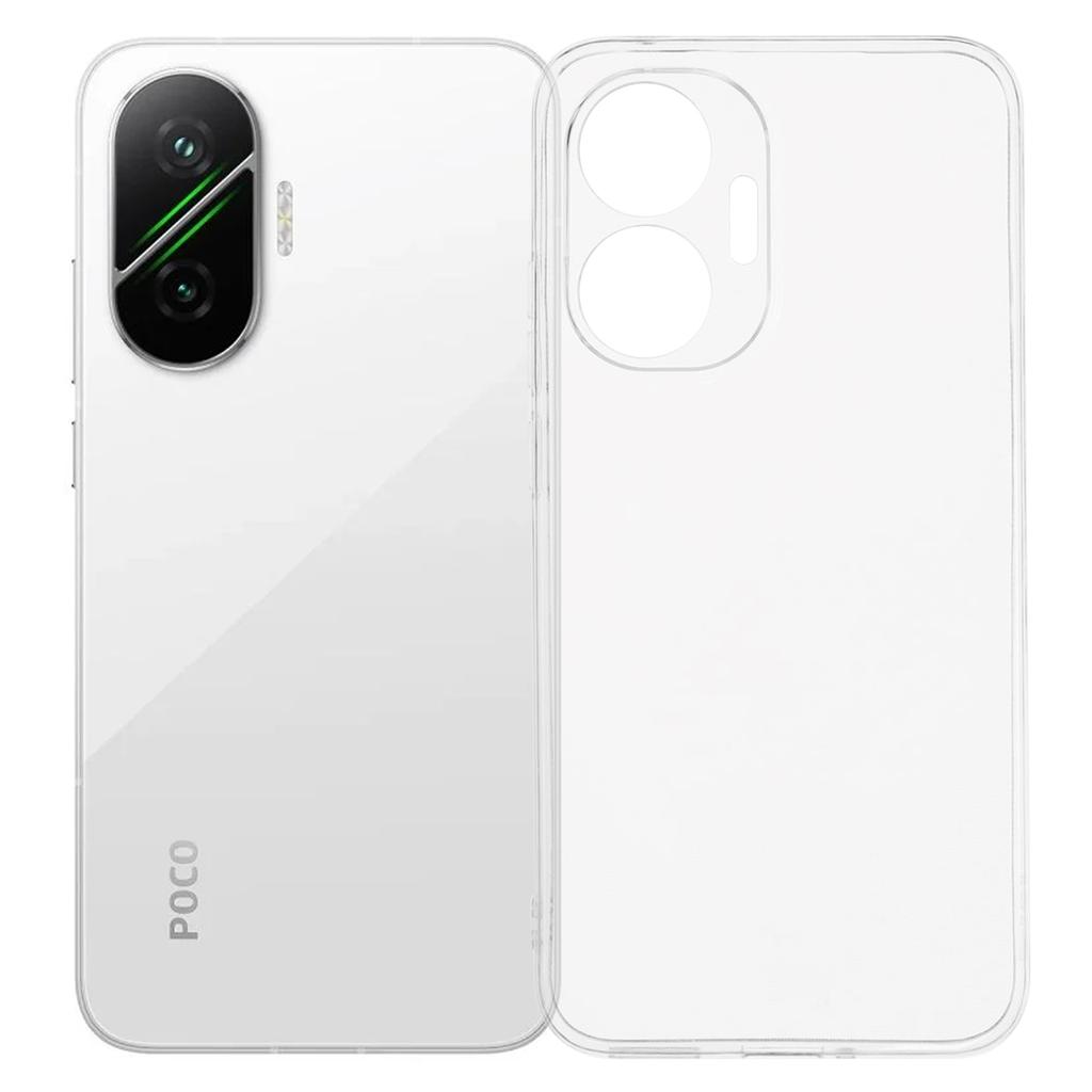 For Xiaomi Poco F7 5G/Redmi Turbo 4 Pro 5G Back Cover Ultra Thin Flexible TPU Clear Phone Case