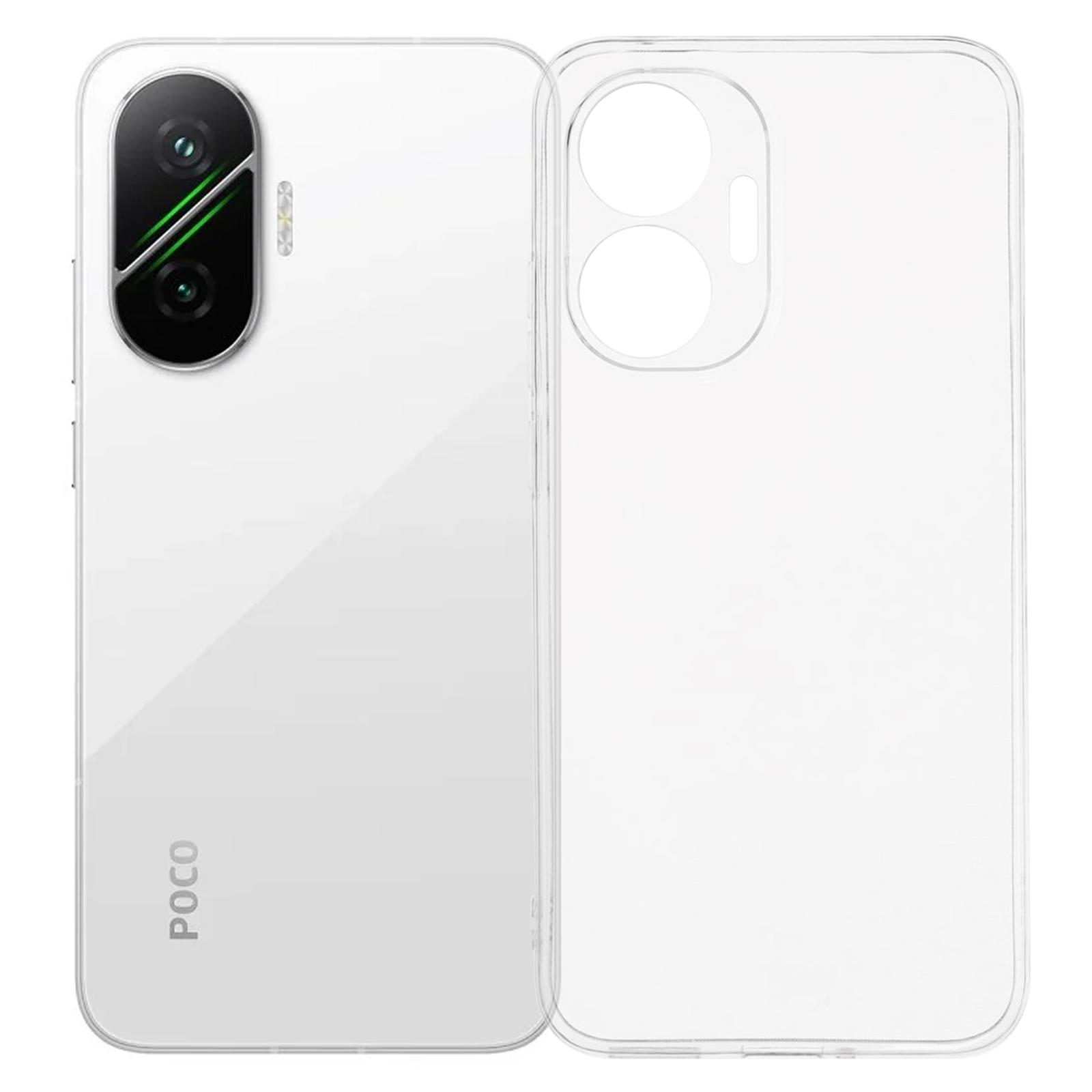 

For Xiaomi Poco F7 5G/Redmi Turbo 4 Pro 5G Back Cover Ultra Thin Flexible TPU Clear Phone Case A