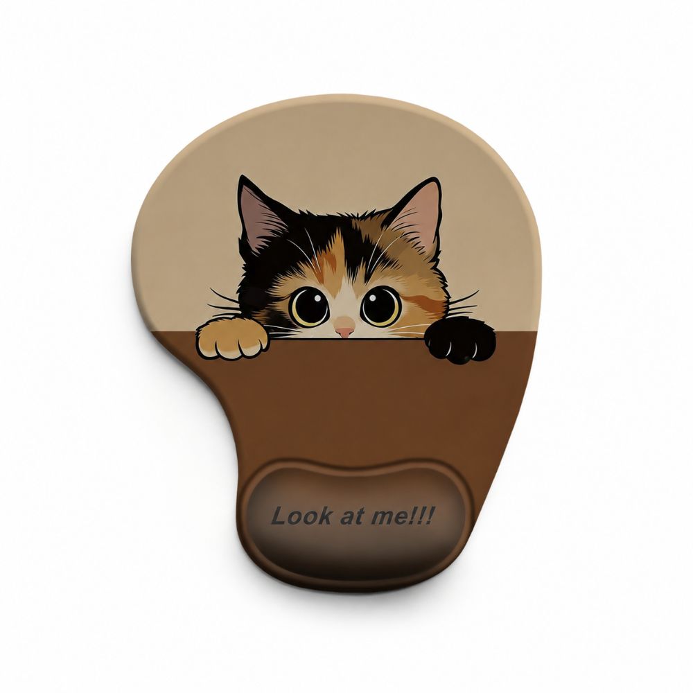 Silicone Cartoon Animal Mouse Pad Non-Slip Desktop Wrist Support  Home Office