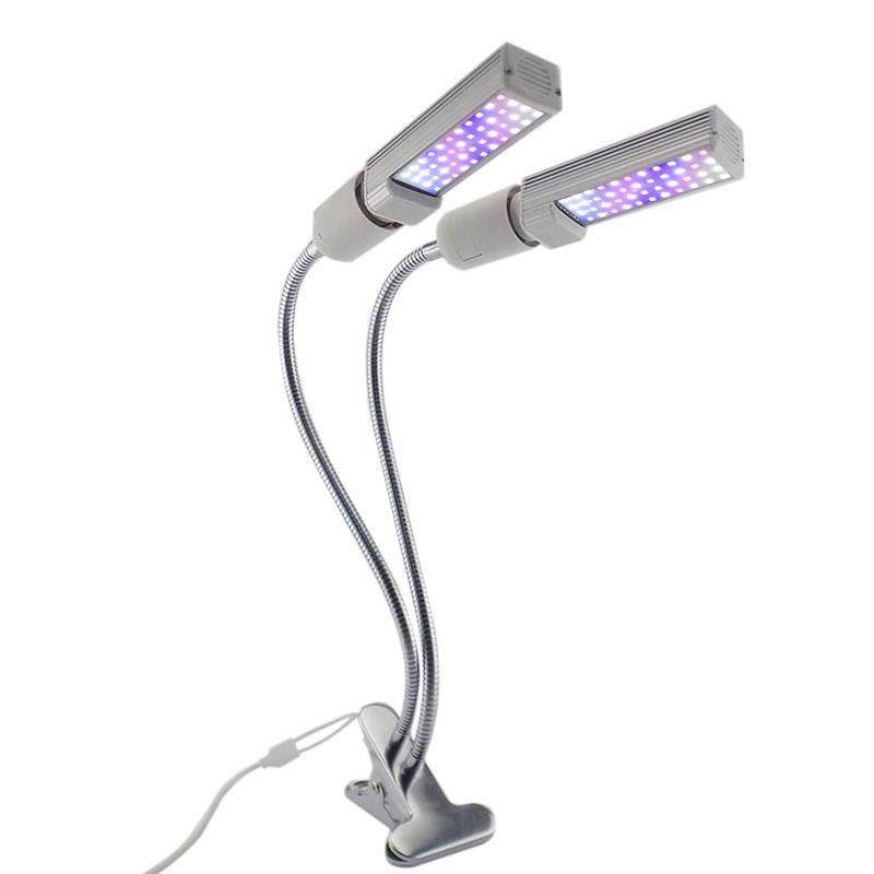 2head  44 LED Grow Light Indoor Plants Red Blue Lighting Phyto Lamp Bulbs 5V USB Timer Full Spectrum for Cultivo Indoor Growbox