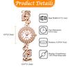 Funkelnde Uhr mit analoger stilvoller Diamant-Quarz-Modeuhr für Damen Perfektes Geschenk für Tag Süß, Damenanzeige Wasserdicht, Uhr, - Geburtstage,