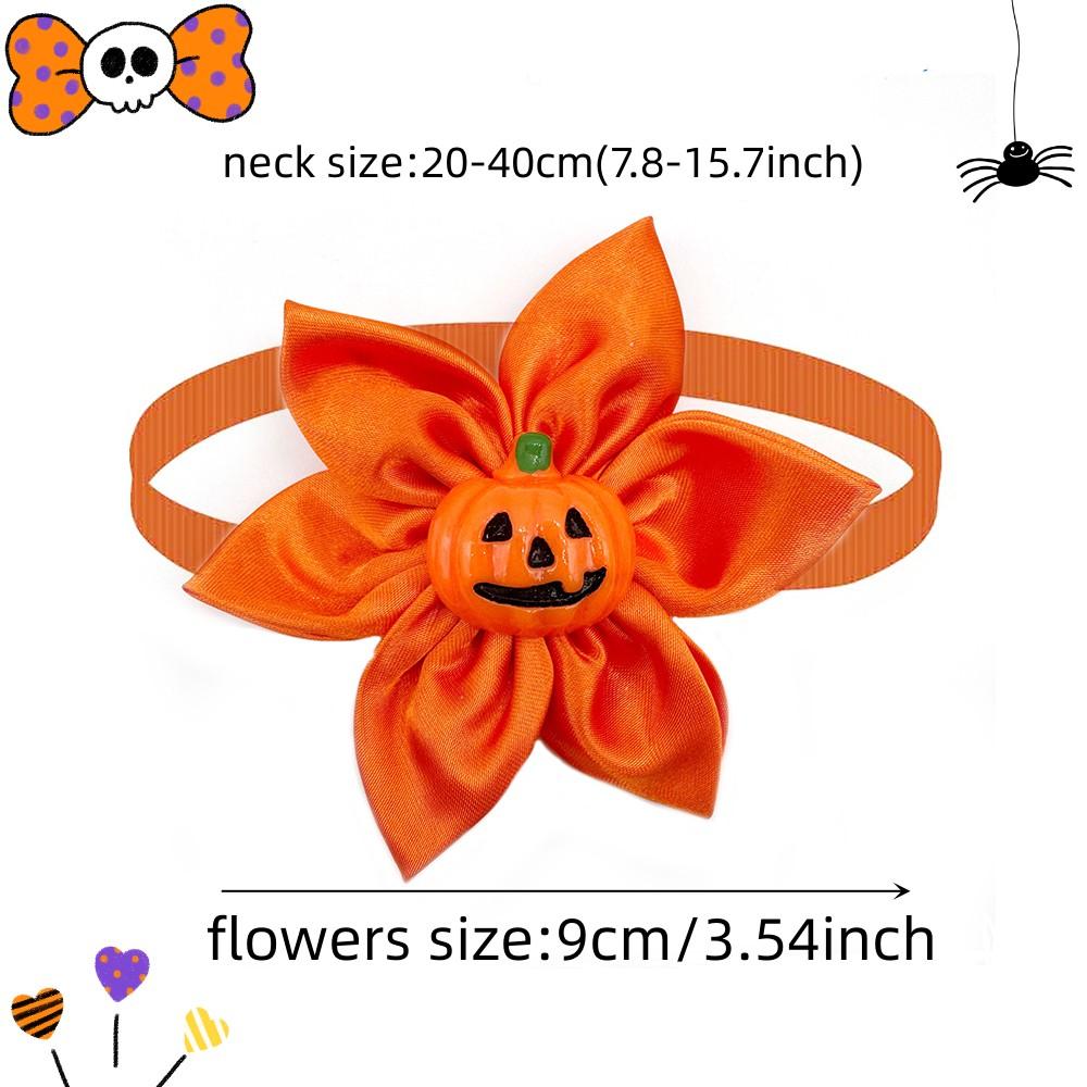 50/100pcs Halloween Small Dog Cat Bowties PetDogs Bow Tie Necties Fashion Adjustable Dog Puppy Grooming Products For Small Dogs