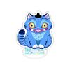 Blue Cat Transparent Double-Sided Acrylic Desktop Ornament