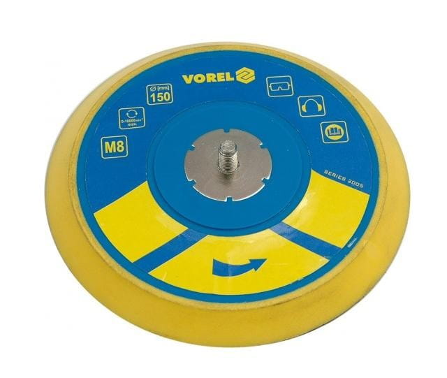 Vorel Disc 150Mm M8 Thread For Pneumatic Grinder (81114) 81115
