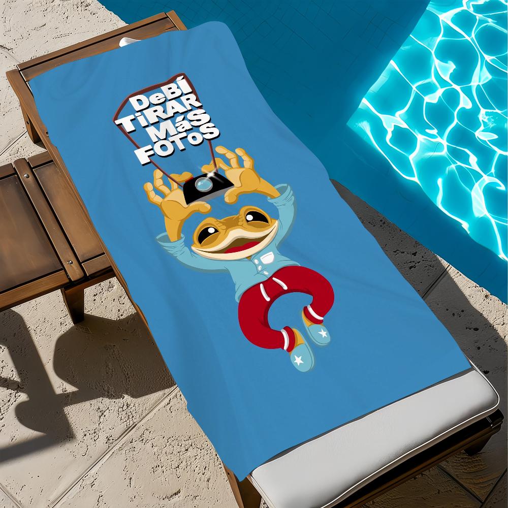 Cattiva cantante DeBi TiRAR MaS FOToS d-dtmf b-Coniglietto Asciugamano da Spiaggia Asciugatura Rapida Morbido Asciugamani da Piscina Regalo per Viaggio Palestra Doccia Campeggio sport