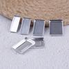 Aluminum Square Empty Eyeshadow Pans Makeup Pigment Palette Powder Storage Case DIY Cosmetic Tools 10PCS 6 Sizes