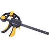 One Handed Trigger Design F Clamp 6 Inch Opening Mini Bar Clamp Fixing Clip Pliers For Woodworking