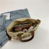 College Students In Class Shoulder Canvas Bag Big Bag Women's Large Capacity New Commuter Tote Big Bag