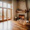 Wicker Basket For Fireplace Wood, Firewood Stand, Small Fireplace Basket, Without Trim/Insert