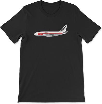 Western Airplane Graphic T-shirt