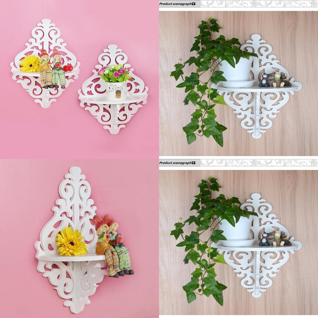 Kreatives Wandregal für Pflanzen aus PVC-Material zur Innendekoration