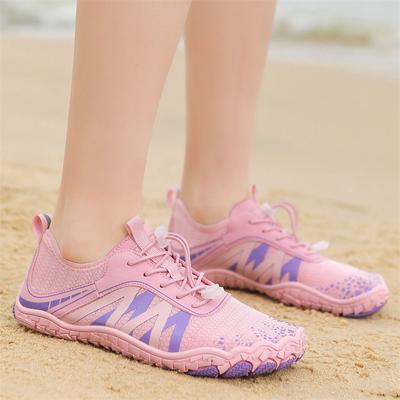 Outdoor Swimming Shoes Large Size Men's and Women's Beach Summer New Skipping Rope Casual Shoes Creek Swimming Shoes Five-finger Wading Shoes