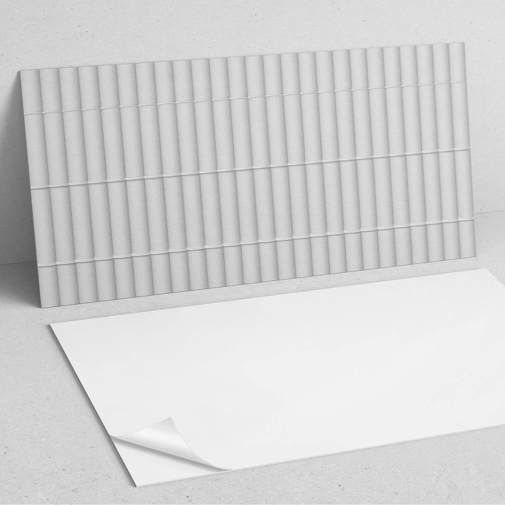 Panel Samoprzylepny Z Nadrukiem - Idealny Do Kuchni 120X60 Cm Równoległe Linie W Układzie