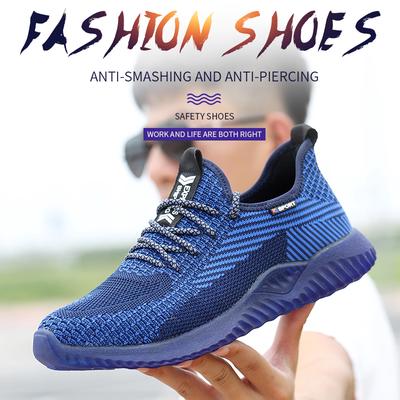 Arbeitsstiefel mit Stahlkappe Sicherheitsschuhe für Herren Bau & unzerstörliche Arbeitsschuhe durchstichfest Sommerarbeitsschuhe