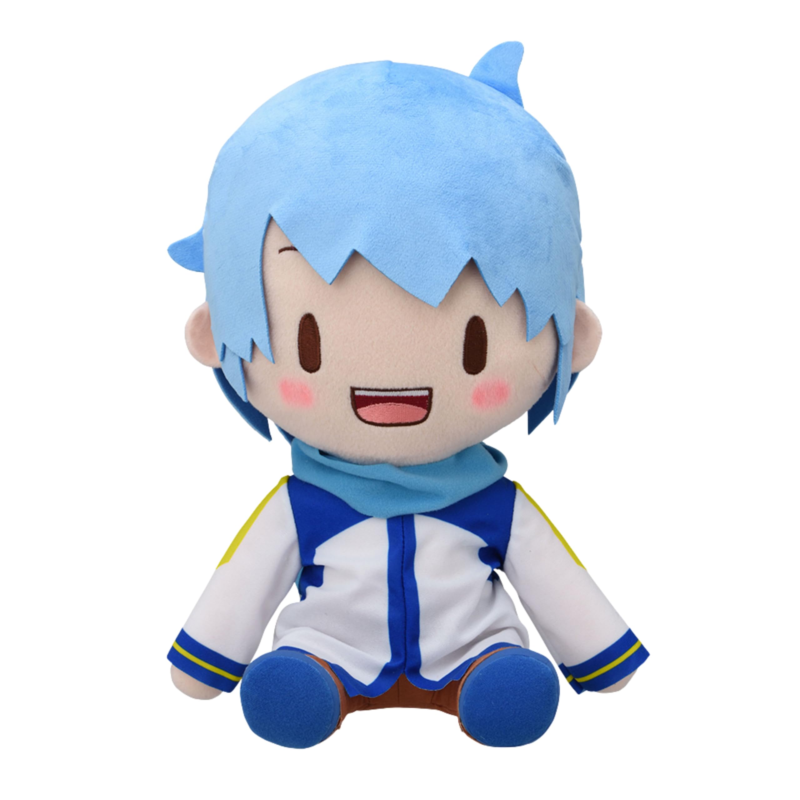 

KAITO Серия Hatsune Miku FuwaPuchi Мега-Джамбо Плюшевая Игрушка, Официальный KAITO, Прибл.. 32см