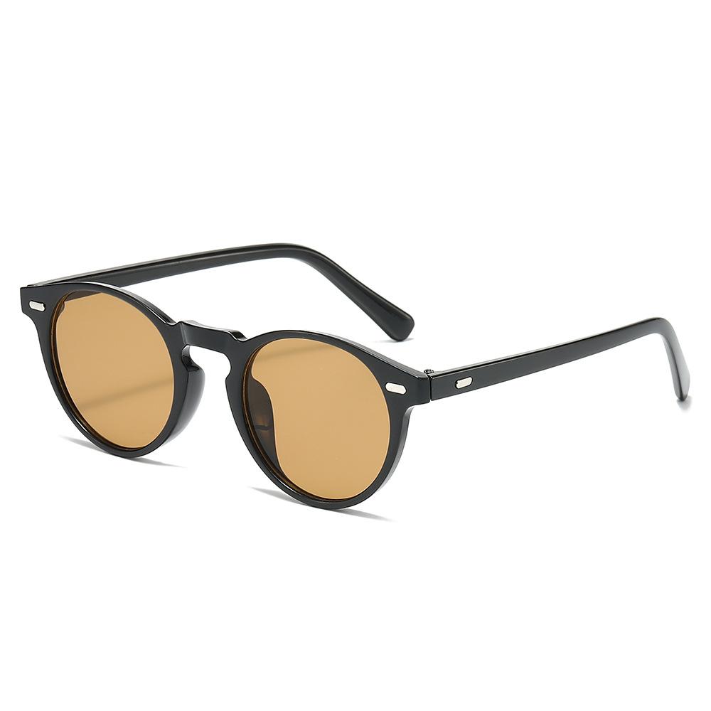 JYL Retro Polarized Sunglasses Unisex Small Round Vintage Driving / 13164