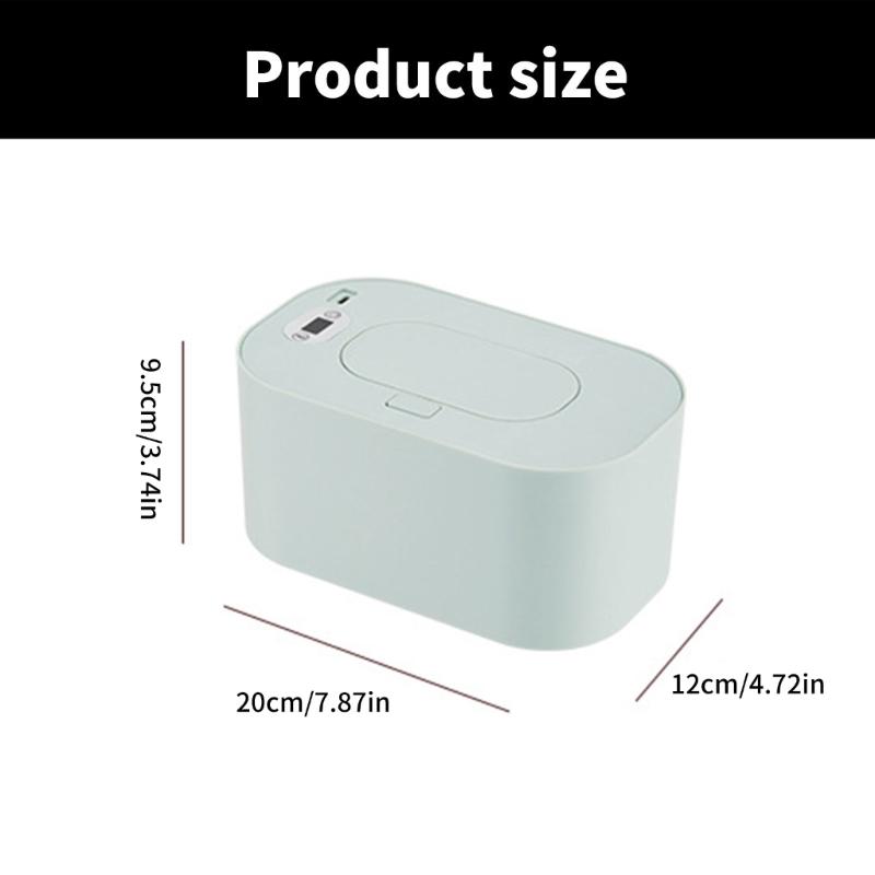 Easy to Use Wet Towels Warmer Small Wipe Heater Adjustable Temperature Wipe Dispenser Suitable for Babies and Adult