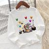 Halloween Jack Skellington Pumpkin King Printed Cartoon Children's T-Shirt Long Sleeve Autumn Boys and Girls Clothing for Kids