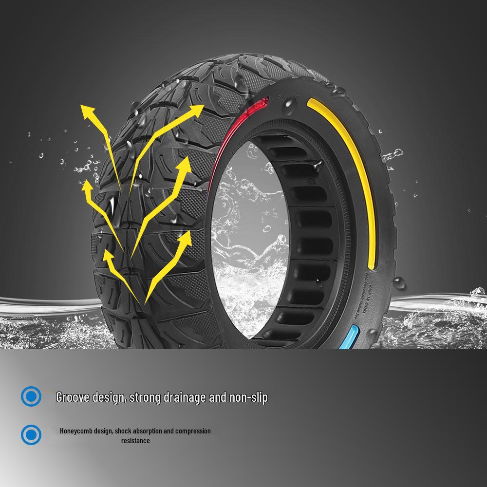 Mehrfarbiger Waben 8,5x3,0 Vollreifen für Kugoo G2 Pro Elektroroller