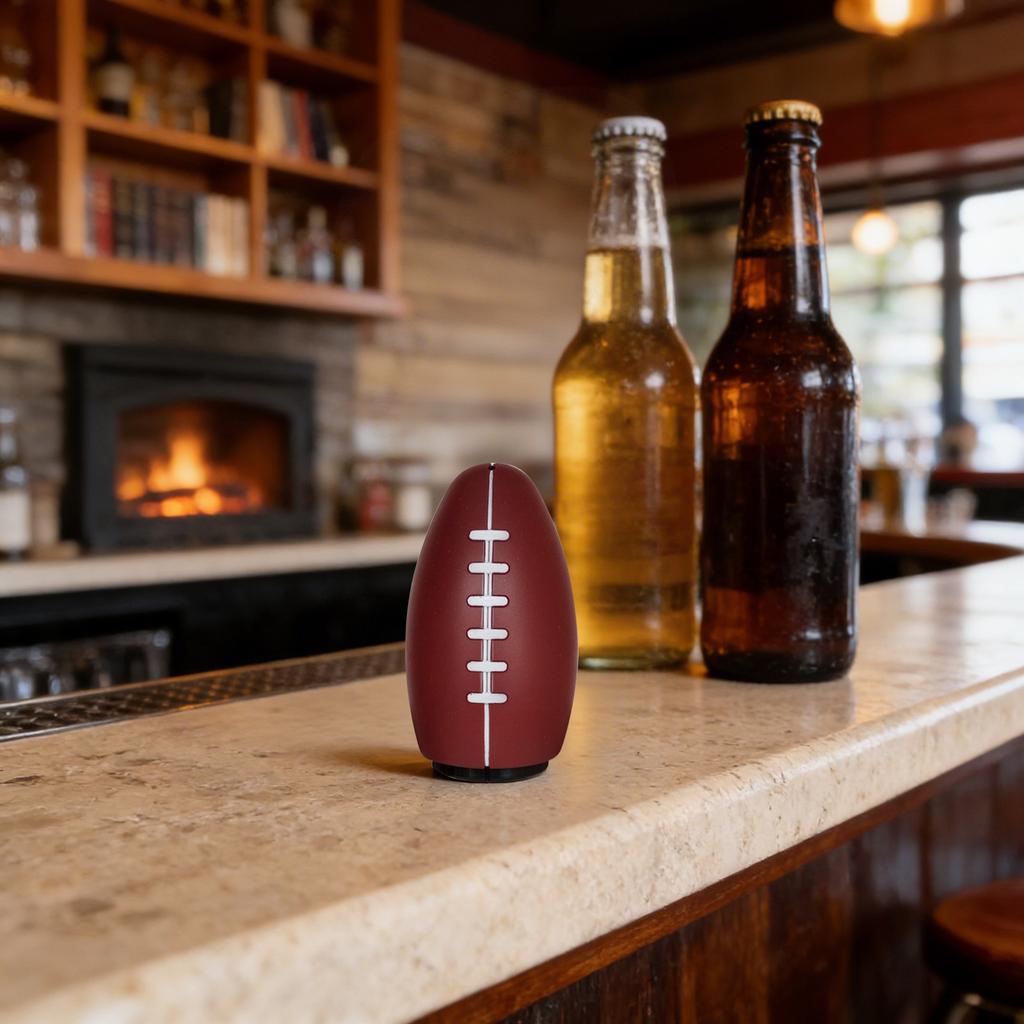 Football Beer Bottle Opener Stainless Steel Automatic Magnetic Bottle Opener For Football Party Birthday Party