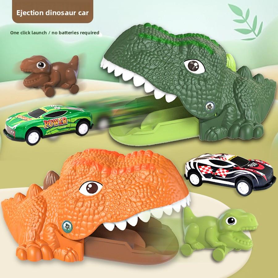 High-Quality Children'S High-Quality Car High-Quality Tunnel High-Quality Catapult High-Quality Eject High-Quality Features High-Quality Dinosaur