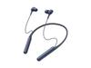 Sony Wireless Noise Cancelling Earphones Bluetooth Compatible Amazon Alexa Compatible 2019 Model with Microphone Blue LM WI-C600N / Built-in / apt-X