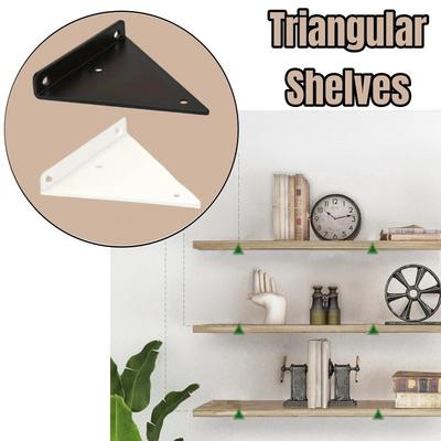 Shelf Bracket Triangle Bracket Heavy-duty Shelf Invisible Wooden Board Bracket Hardware Stamping Parts Storage Support Frame
