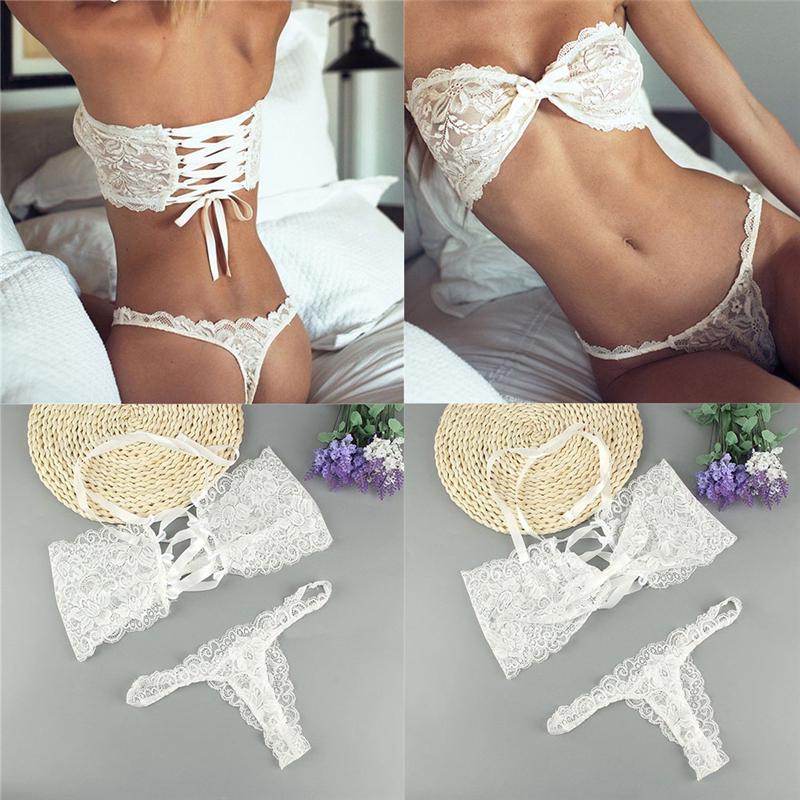 Sexy Women'S Lingerie Babydoll Sleepwear Lace Dress Underwear G-String Nightwear