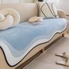 Chenier Irregular Sofa Cushion Universal In All Seasons, Special-Shaped Non-Slip Seat Cushion, Simple And Advanced Sofa Cover Cushion