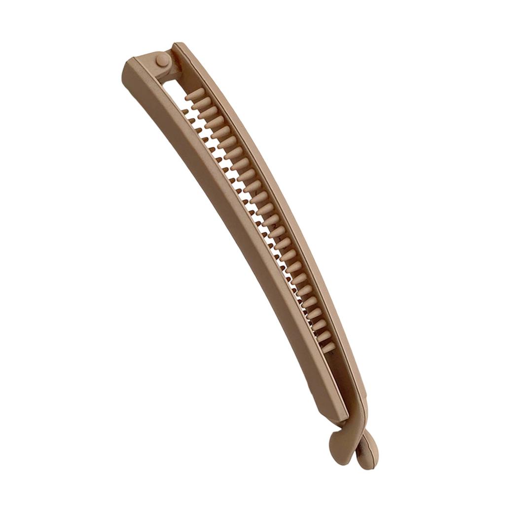 Matte Finish Banana Hair Clip for Women and Girls Strong Hold Ponytail Bun Clamps Portable Hair Styling Accessories