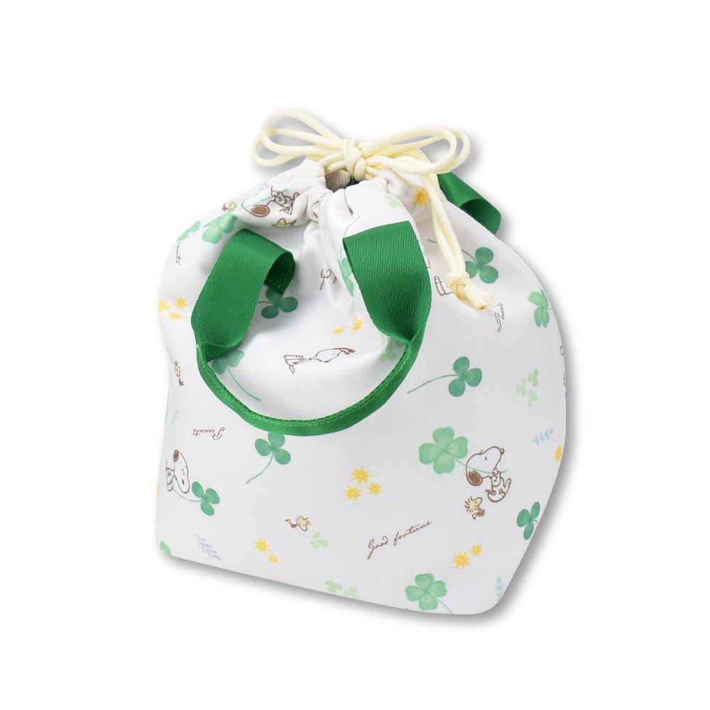 

Drawstring Tote Cold Lunch Lunch Lunch Cute Character Character Green [Snoopy] Bag, Bag, Box, Box, Lightweight, Women s, Girls, Unisex, Commuting,
