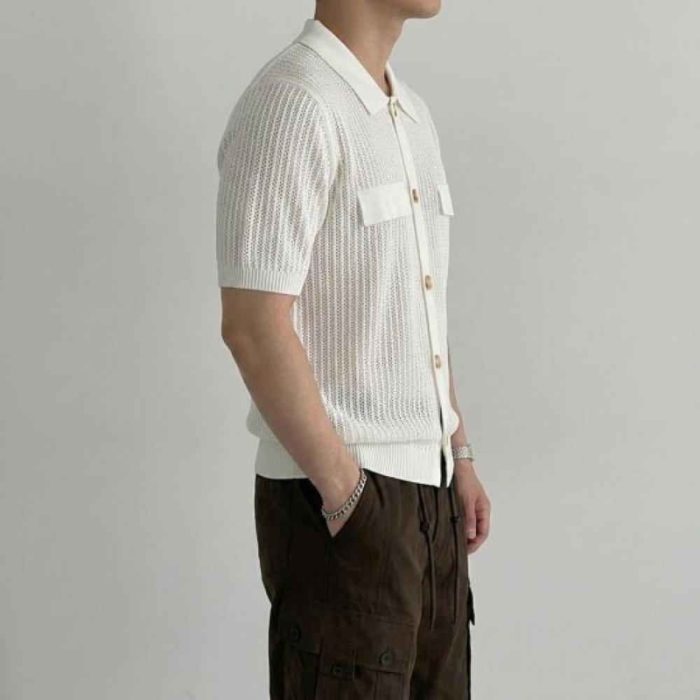 Onl Men S Argyle Cropped Cardigan