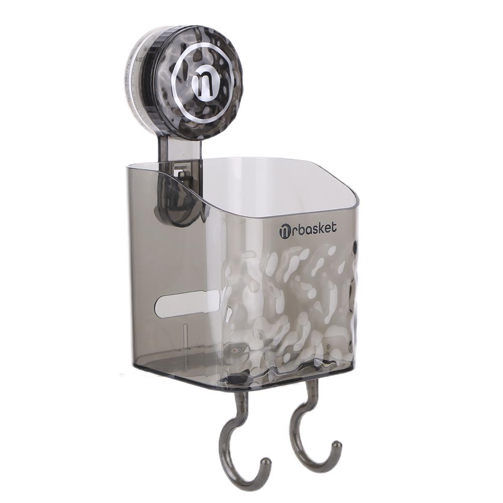 Suction Cup Rack Shower Organizer Light Luxury Style Bathroom Suction Cup Shower Shelves Wall Mounted Storage Rack Basket Holder S