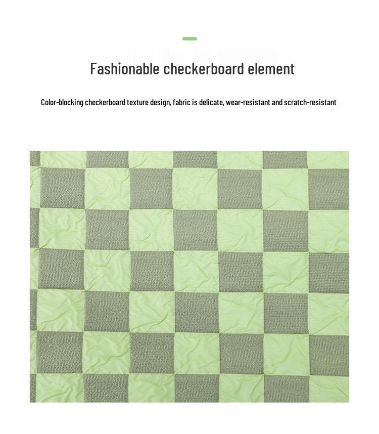 Plaid Large Capacity Crossbody Shoulder Bag with Wide Strap