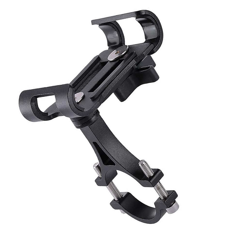 360 Degree Rotatable Motorcycle Phone Mount Black Bike Phone Holder Road Bike Use