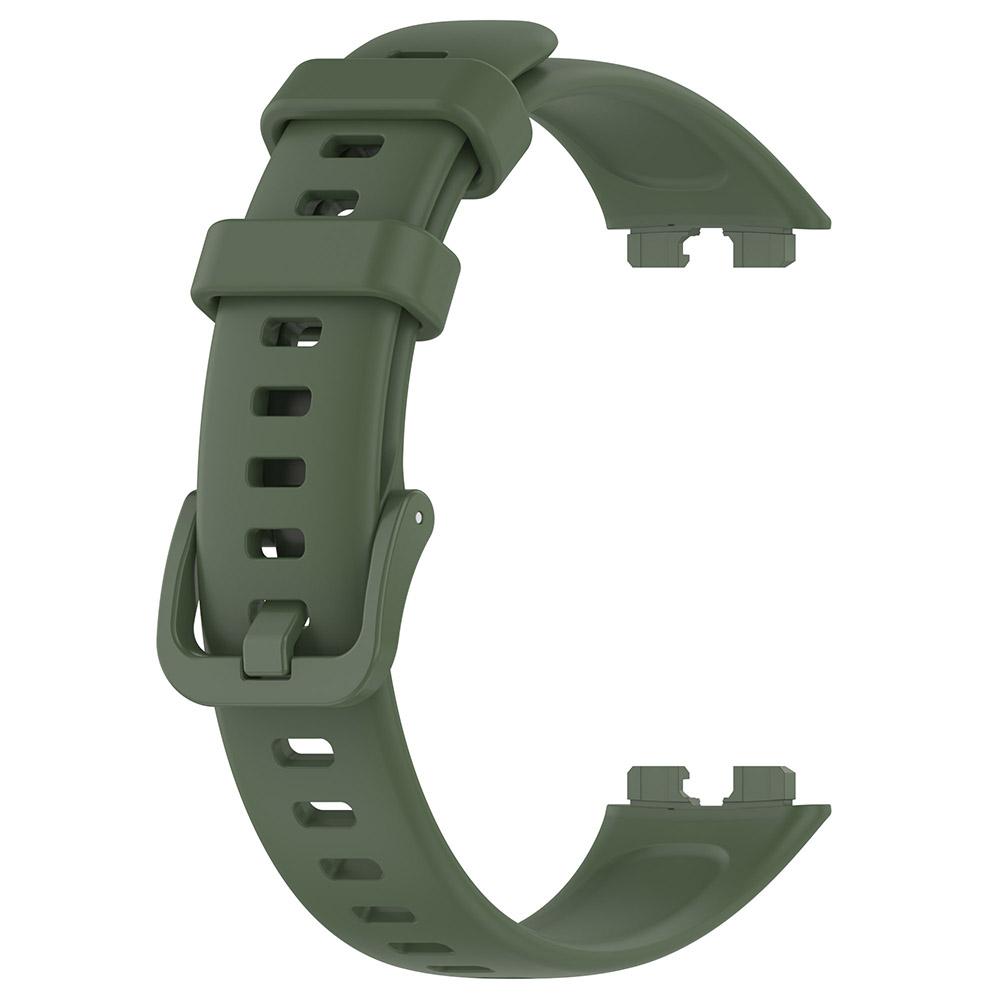 

Силіконовий ремінець для зап ястя для Huawei Band 8 9 10 Браслет Ремінець Huawei Band 8 9 10 темно-зелений колір